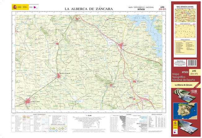 690 La Alberca de Záncara 150.000 Mapas excursionistas y