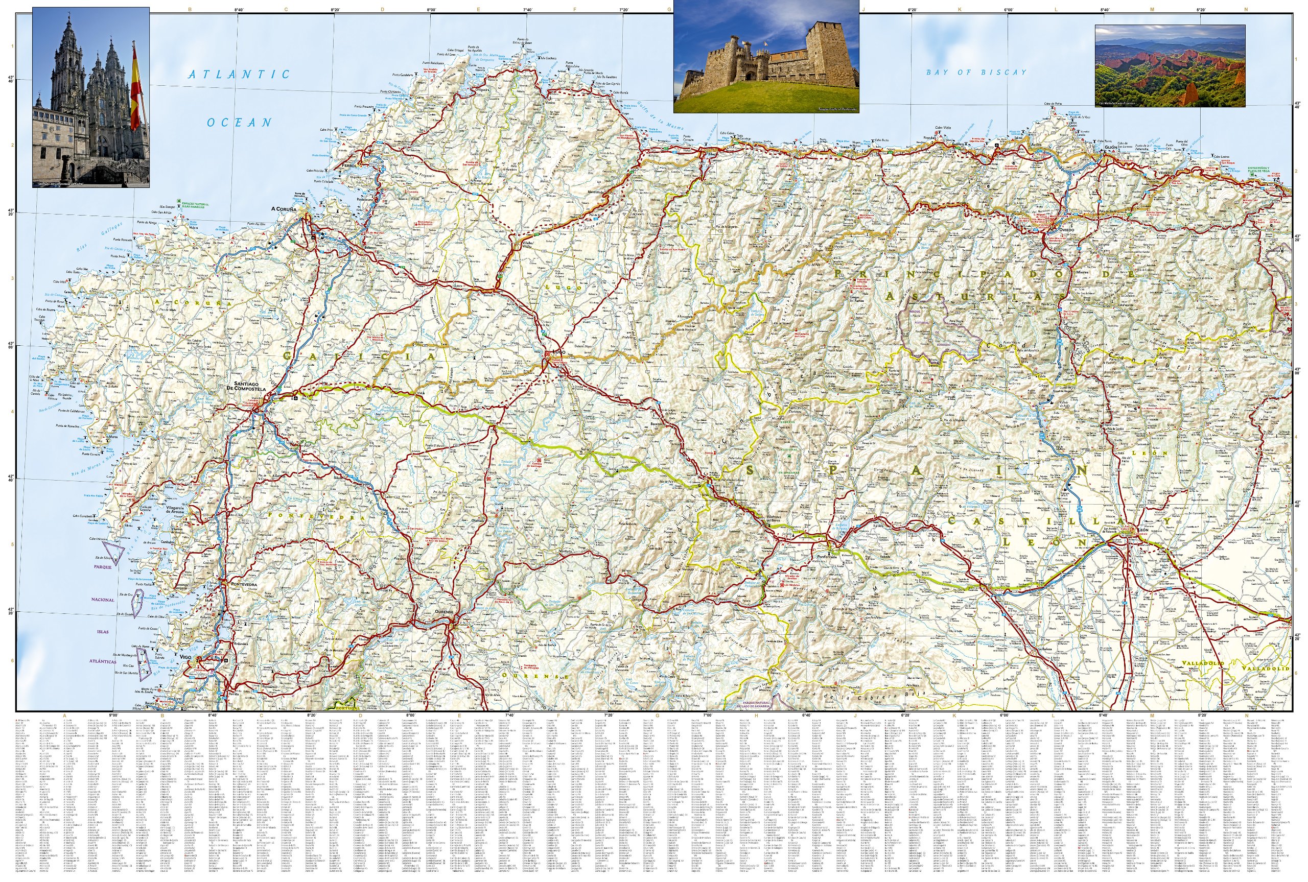 Norte De España 1350000 Mapas De Carreteras Mapiberia Fandb
