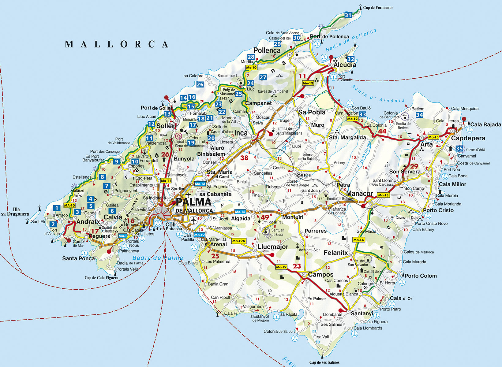 Mallorca Wandern & Geniessen - Guías excursionistas - Mapiberia f&b